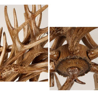 WOMO Resin Antler Chandelier-WM2991