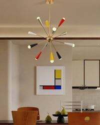WOMO Multicolour Multi Chandelier-WM2992