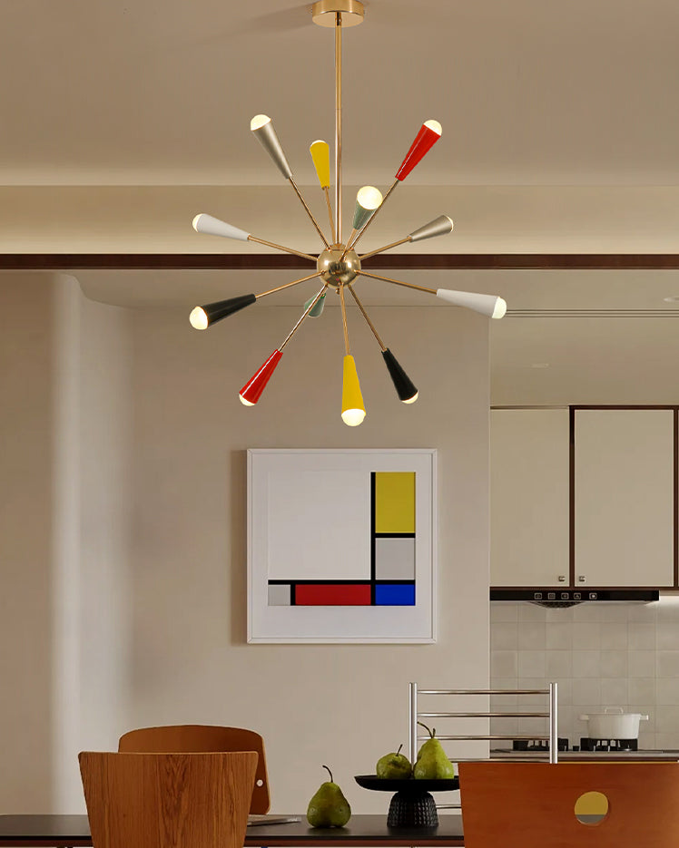 WOMO Multicolour Multi Chandelier-WM2992