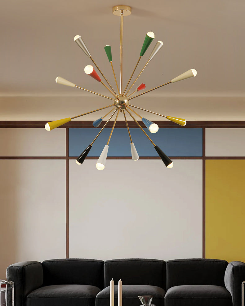 WOMO Multicolour Multi Chandelier-WM2992