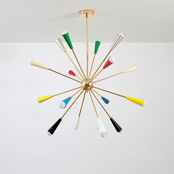 WOMO Multicolour Multi Chandelier-WM2992