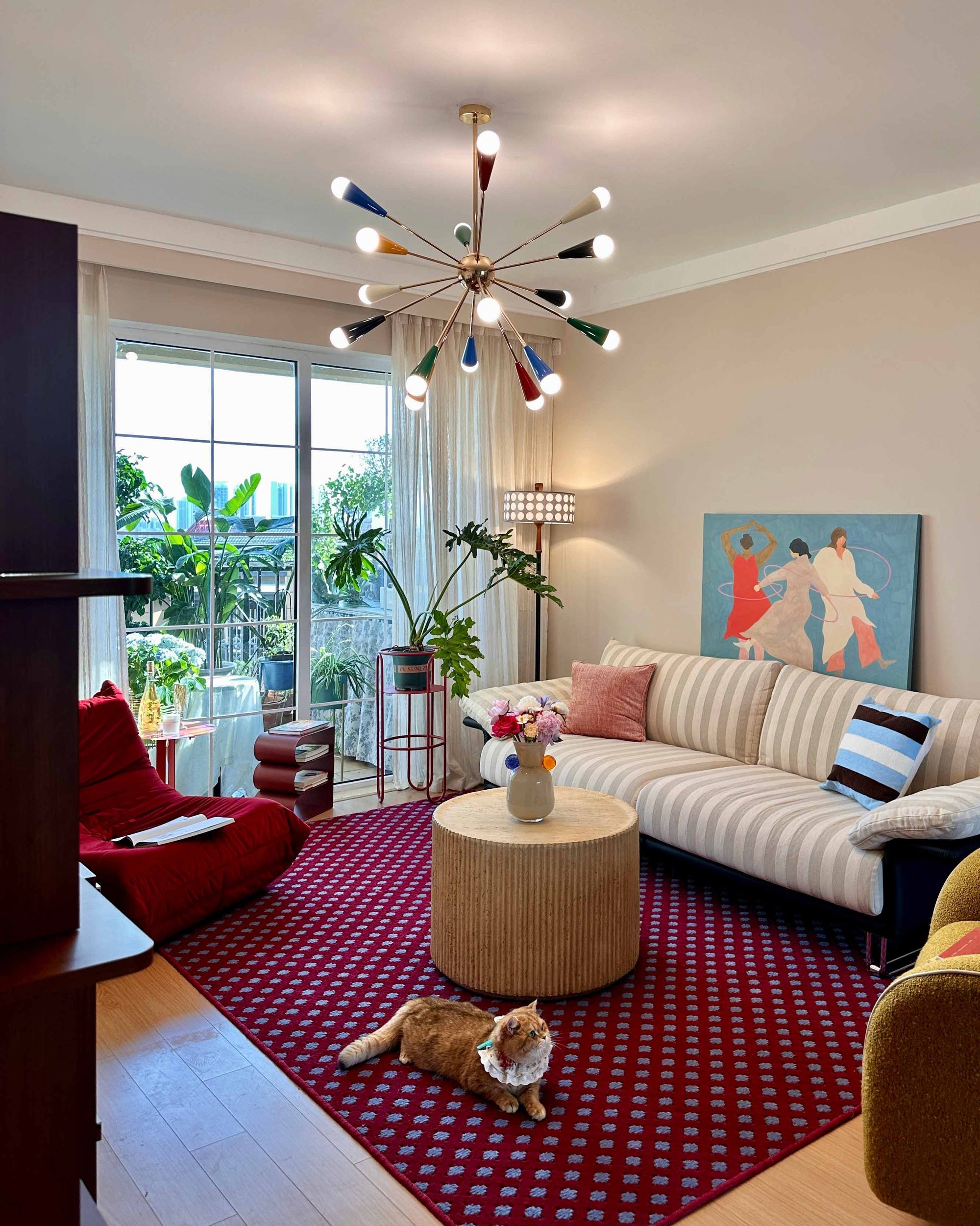 WOMO Multicolour Multi Chandelier-WM2992