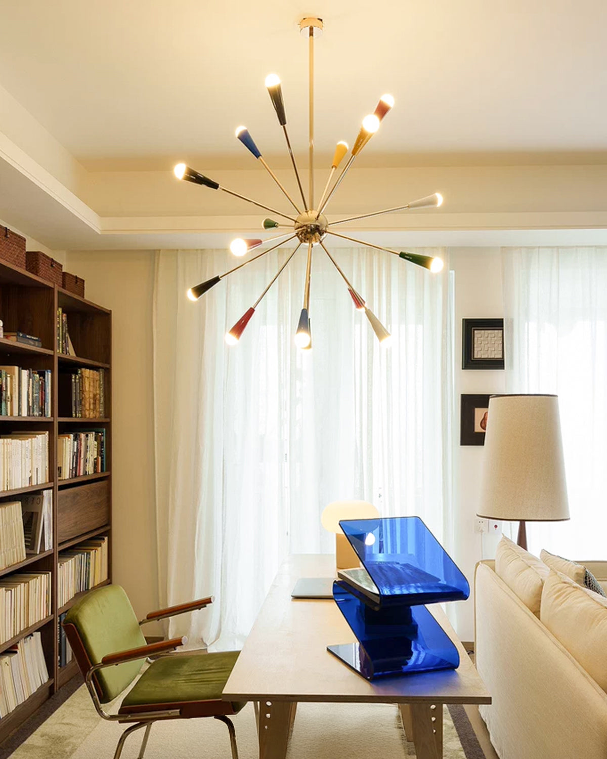 WOMO Multicolour Multi Chandelier-WM2992