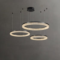 WOMO Resin Circular Led Chandelier-2994