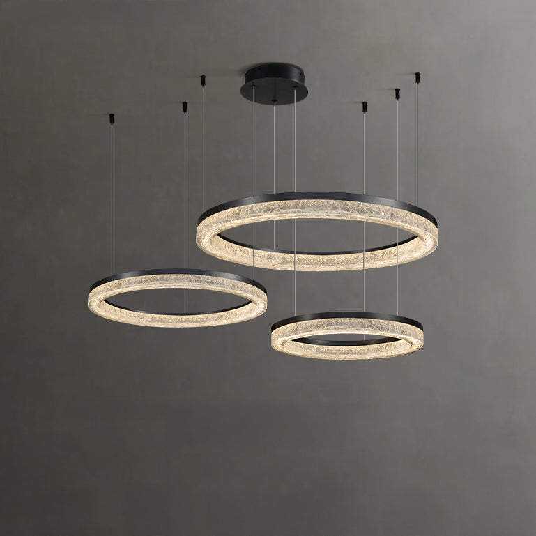 WOMO Resin Circular Led Chandelier-2994