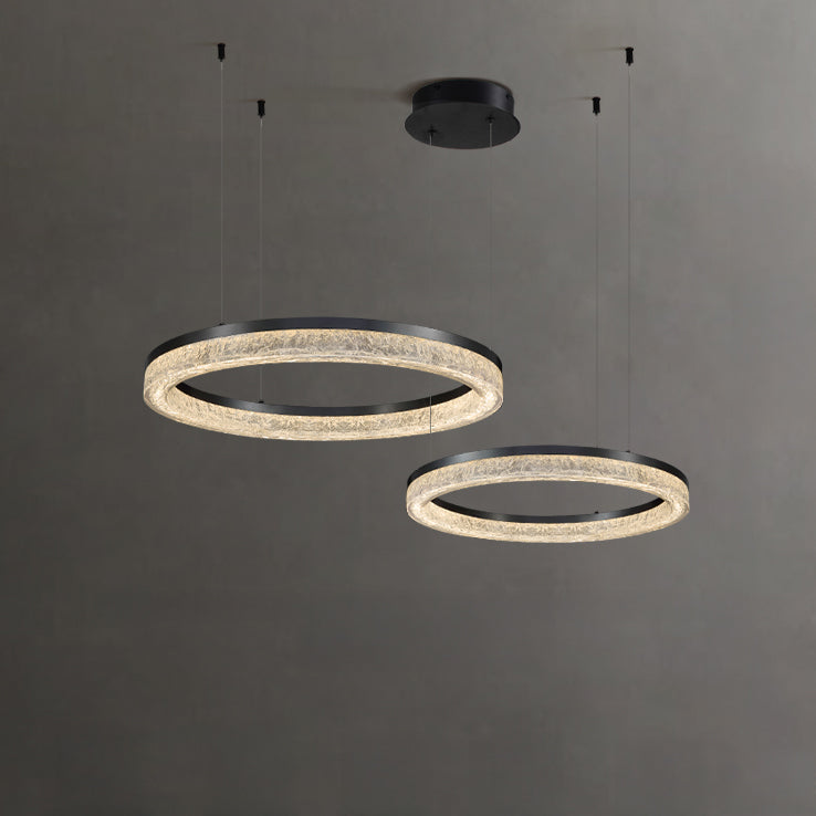 WOMO Resin Circular Led Chandelier-2994