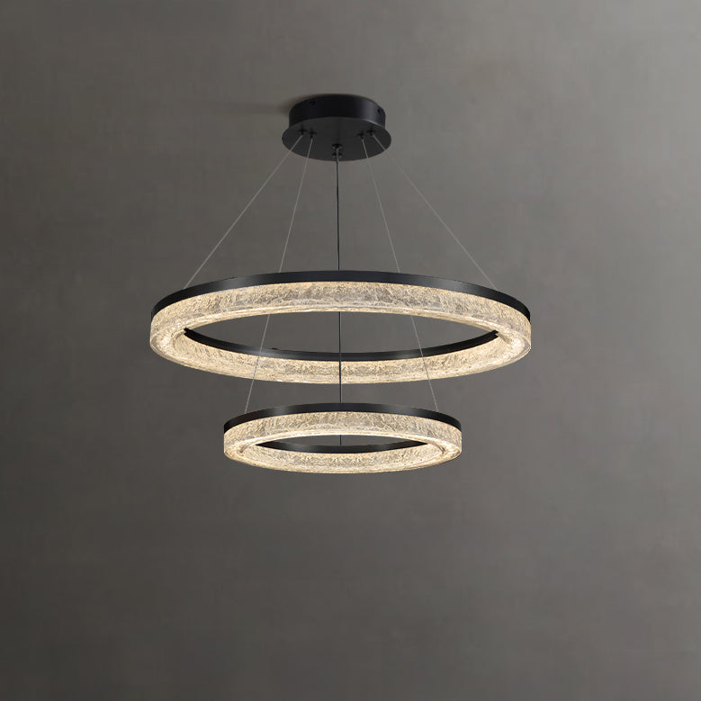 WOMO Resin Circular Led Chandelier-2994