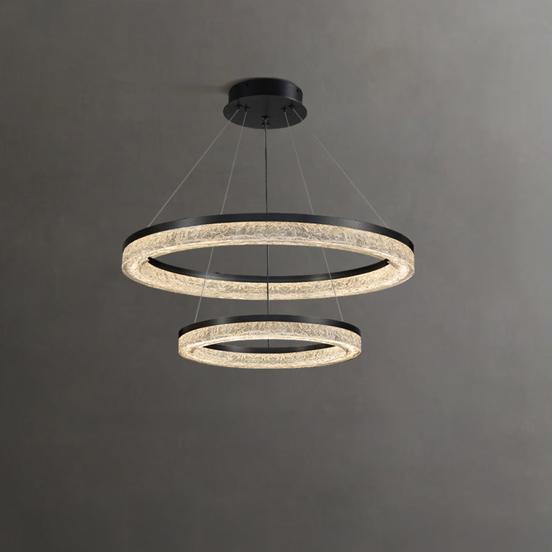 WOMO Resin Circular Led Chandelier-2994