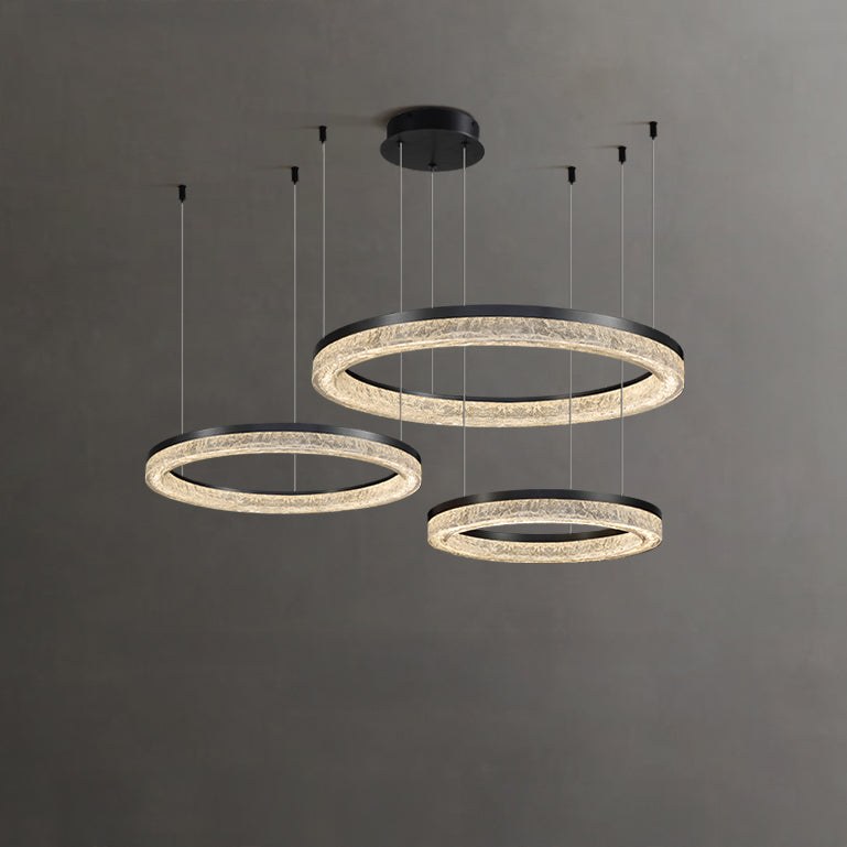 WOMO Resin Circular Led Chandelier-2994