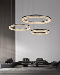 WOMO Resin Circular Led Chandelier-2994