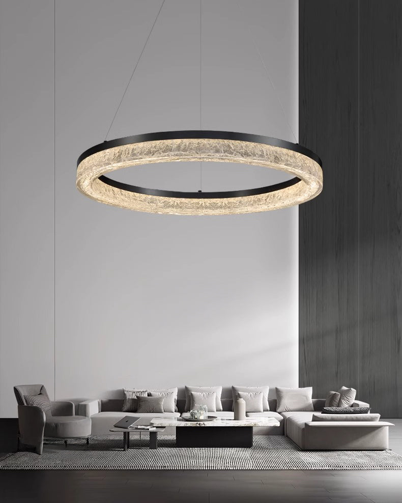 WOMO Resin Circular Led Chandelier-2994
