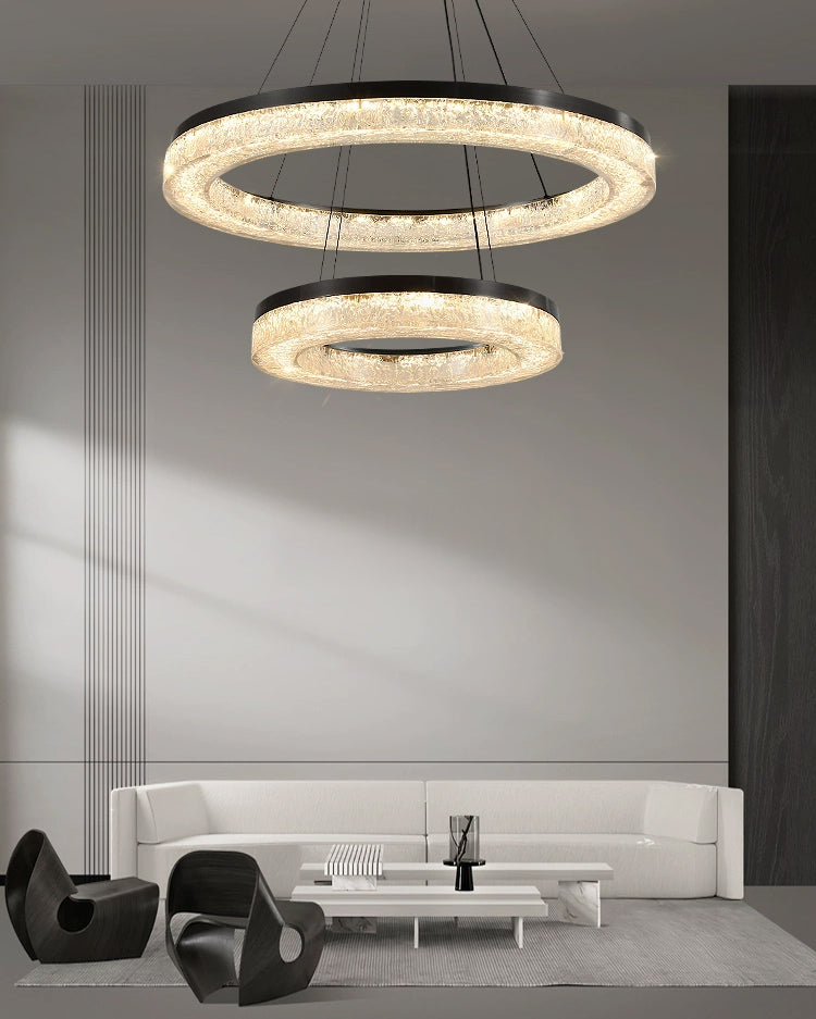 WOMO Resin Circular Led Chandelier-2994