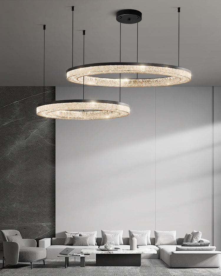 WOMO Resin Circular Led Chandelier-2994