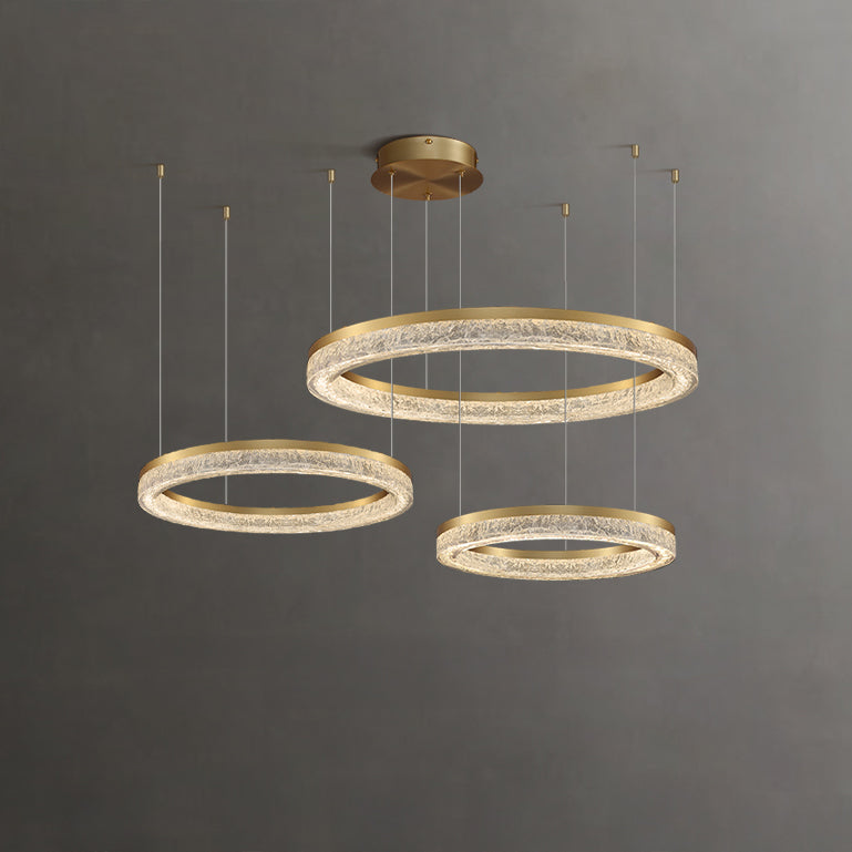 WOMO Resin Circular Led Chandelier-2994