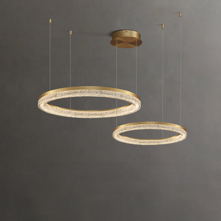 WOMO Resin Circular Led Chandelier-2994