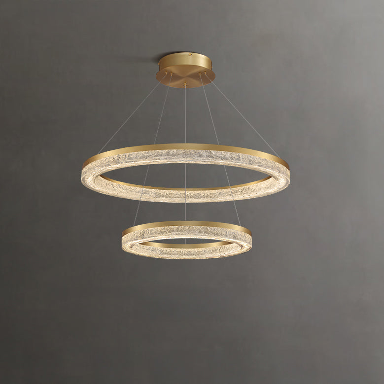 WOMO Resin Circular Led Chandelier-2994