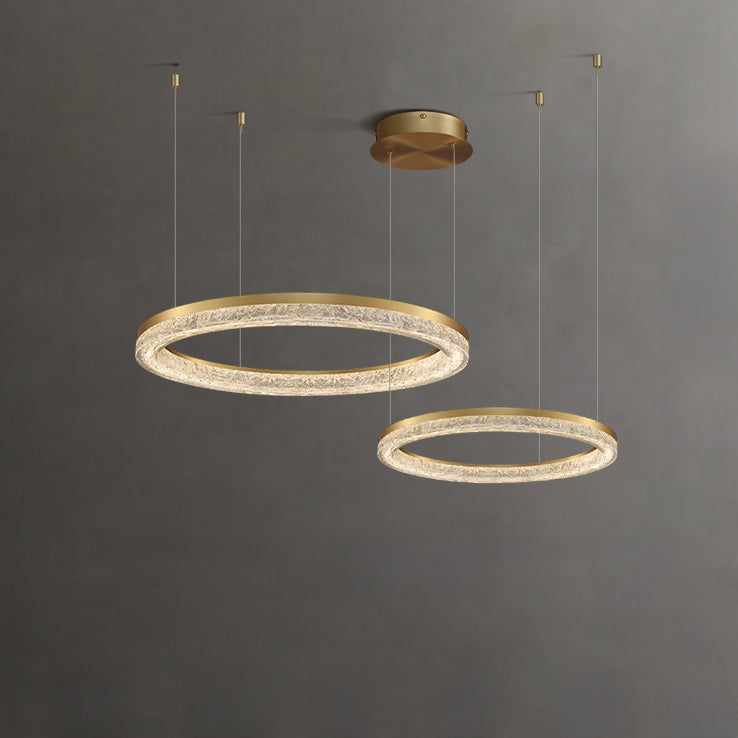 WOMO Resin Circular Led Chandelier-2994