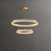 WOMO Resin Circular Led Chandelier-2994