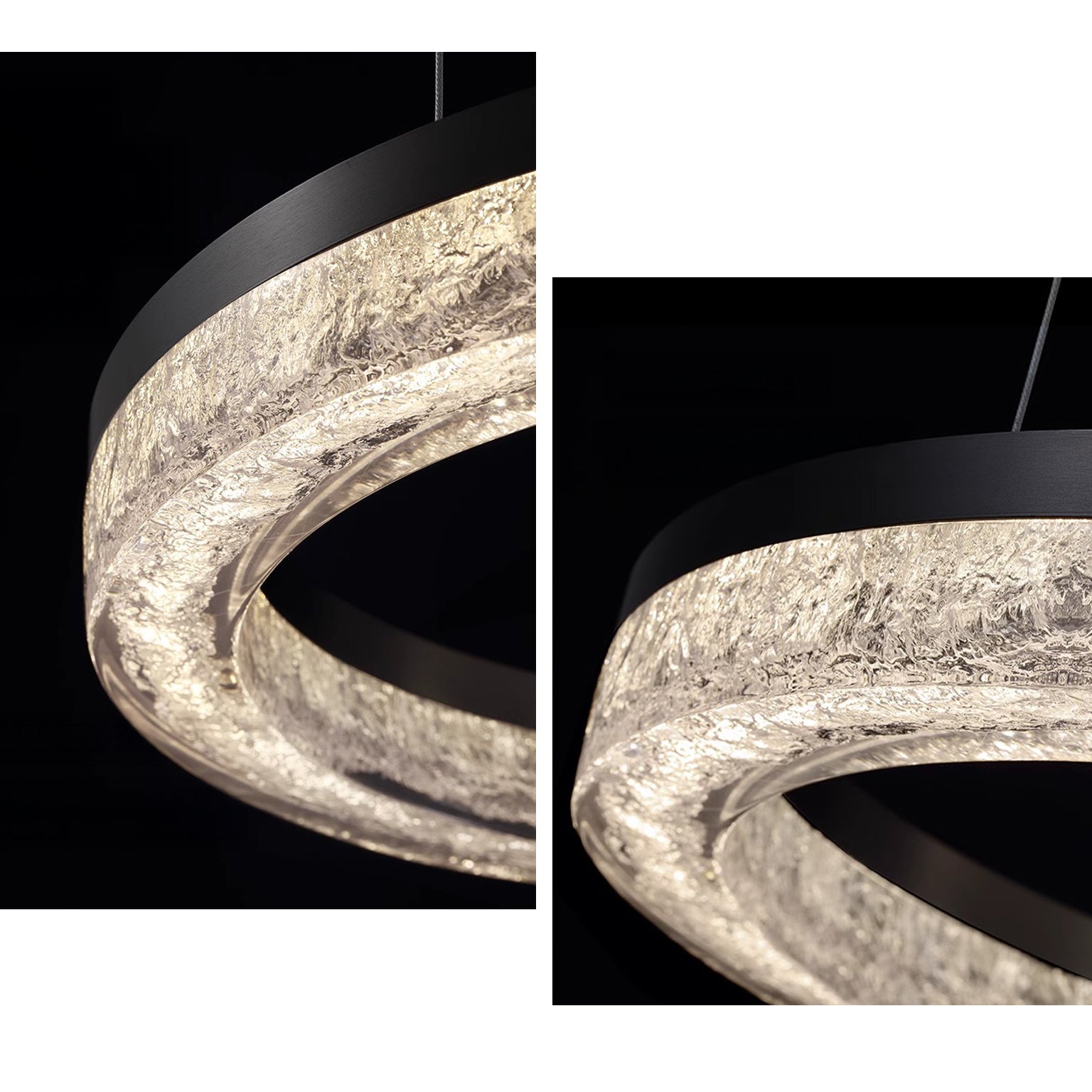 WOMO Resin Circular Led Chandelier-2994