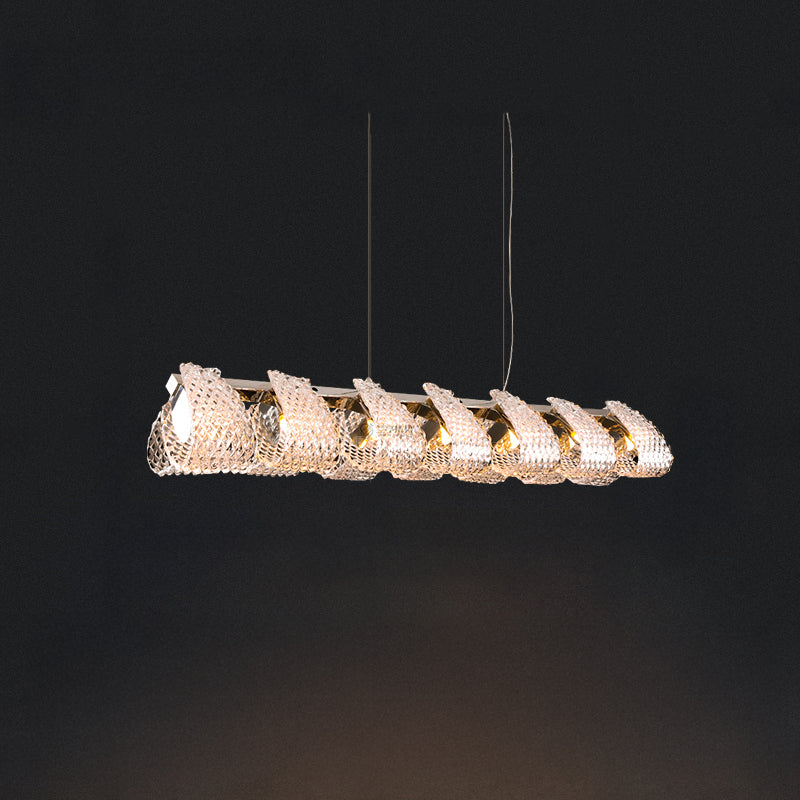 WOMO Luxury Glass Flower Chandelier-WM2995