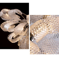 WOMO Luxury Glass Flower Chandelier-WM2995