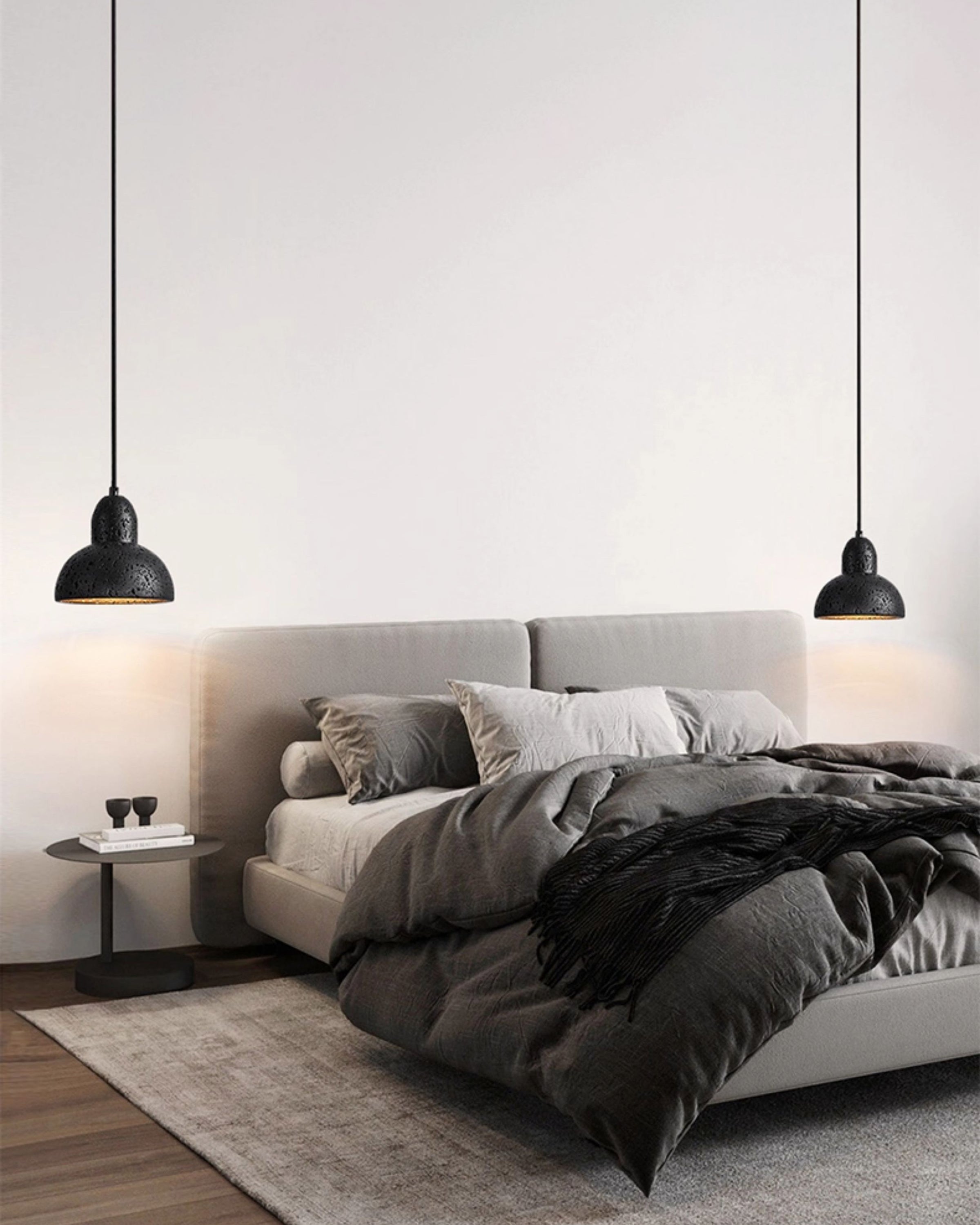 WOMO Black Honeycomb Pendant Light-WM2997