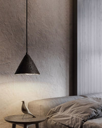 WOMO Black Honeycomb Pendant Light-WM2997