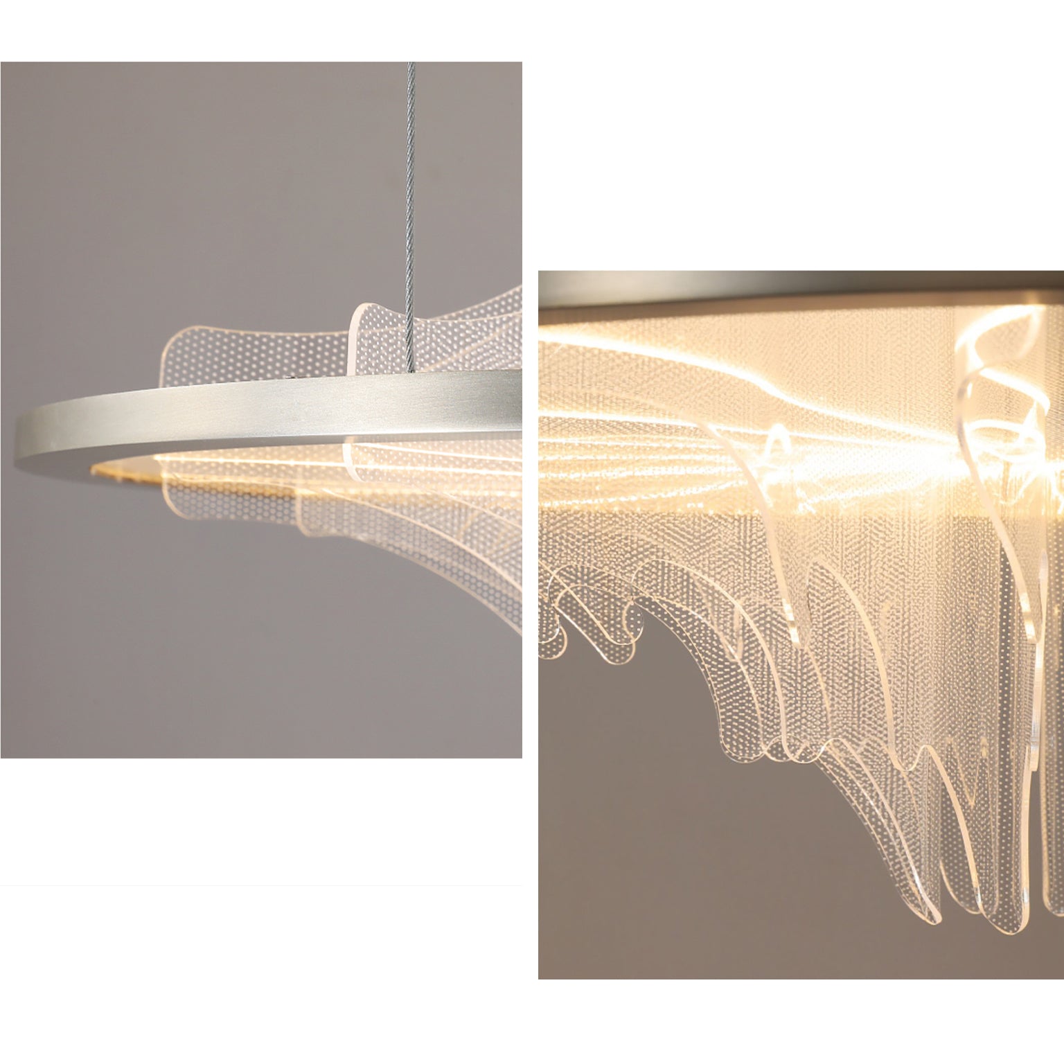 WOMO Flying Saucer Chandelier-WM2998