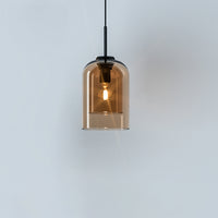 WOMO Dome Blown Glass Pendant Light-WM2999