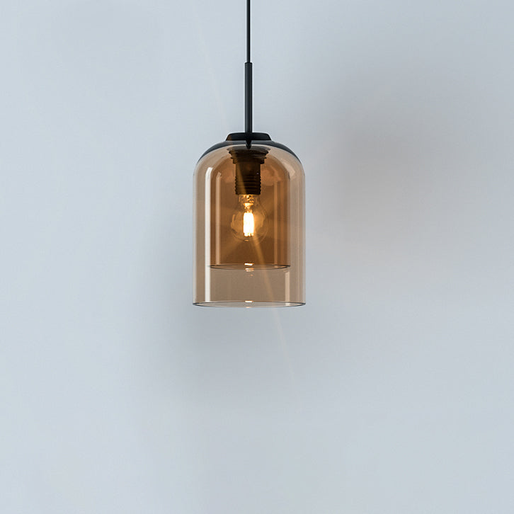 WOMO Dome Blown Glass Pendant Light-WM2999