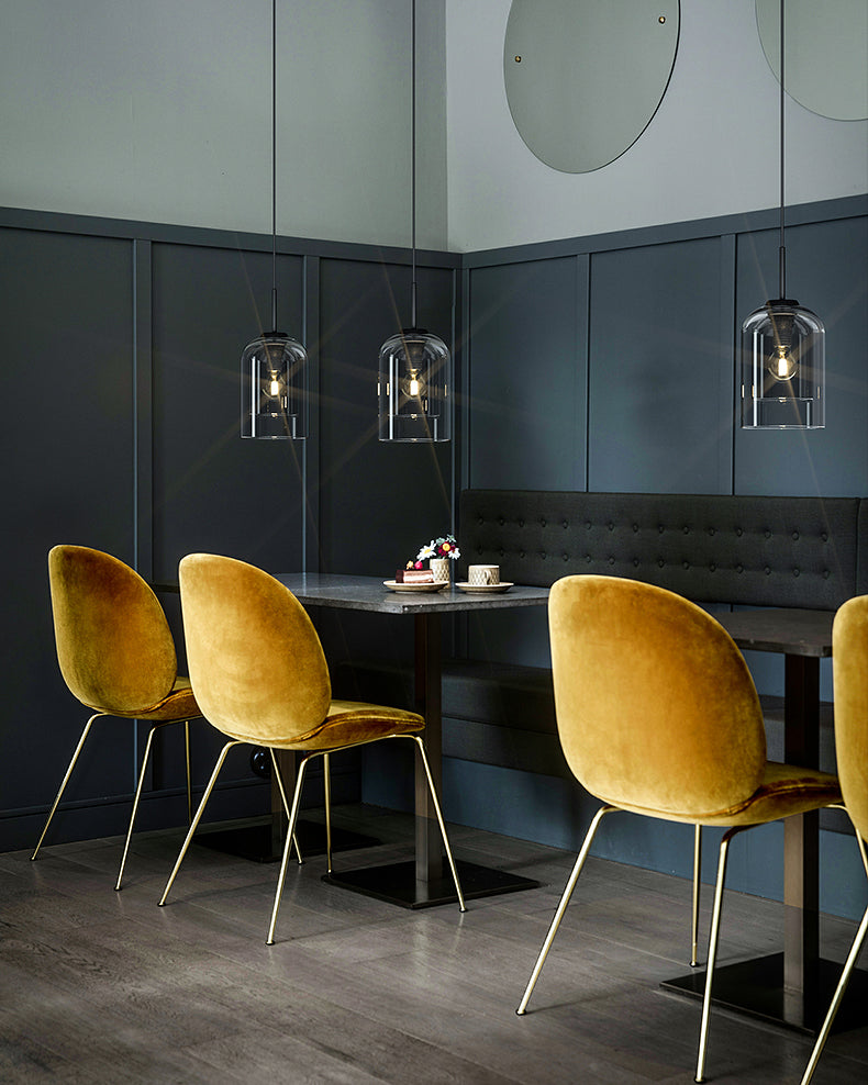 WOMO Dome Blown Glass Pendant Light-WM2999
