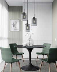 WOMO Dome Blown Glass Pendant Light-WM2999