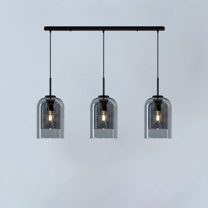 WOMO Dome Blown Glass Pendant Light-WM2999