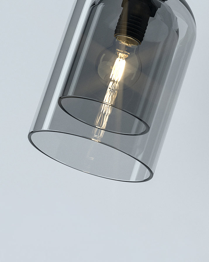 WOMO Dome Blown Glass Pendant Light-WM2999