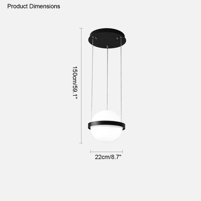 WOMO Plant Globe Pendant Light-WM2155