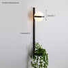 WOMO Globe Plant Wall Sconce-WM6035 thumbnail