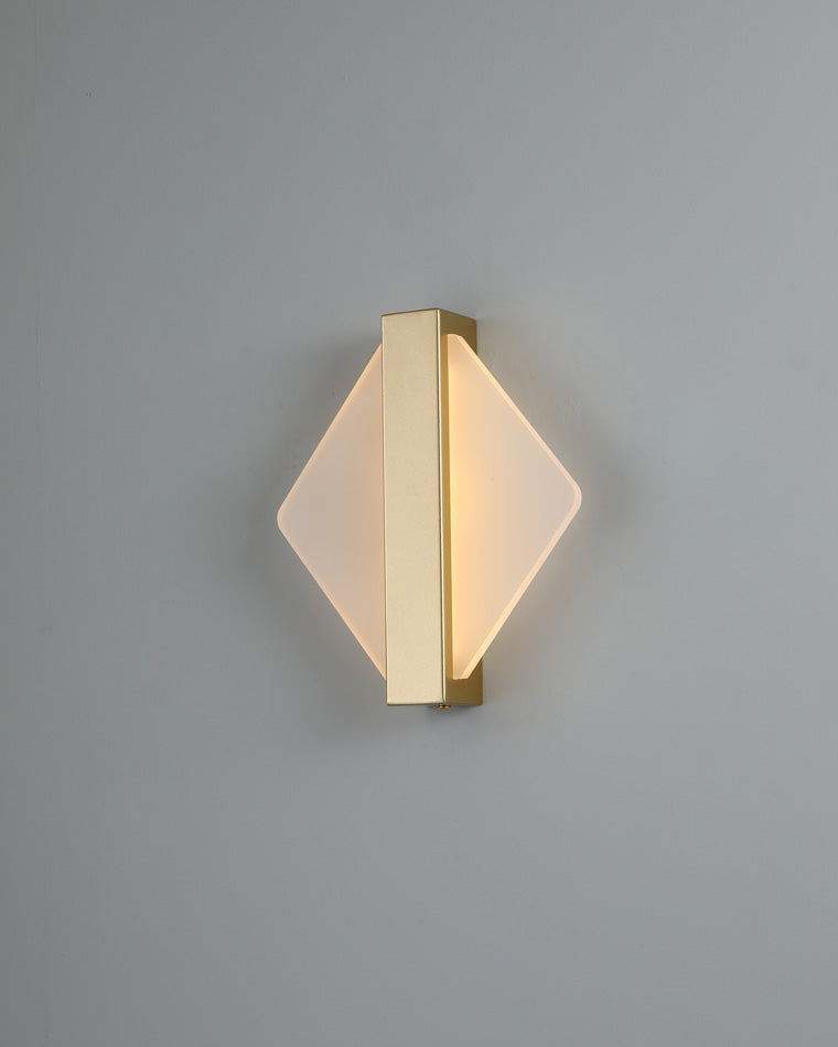 WOMO Geometric Acrylic Accent Wall Sconce-WM6083