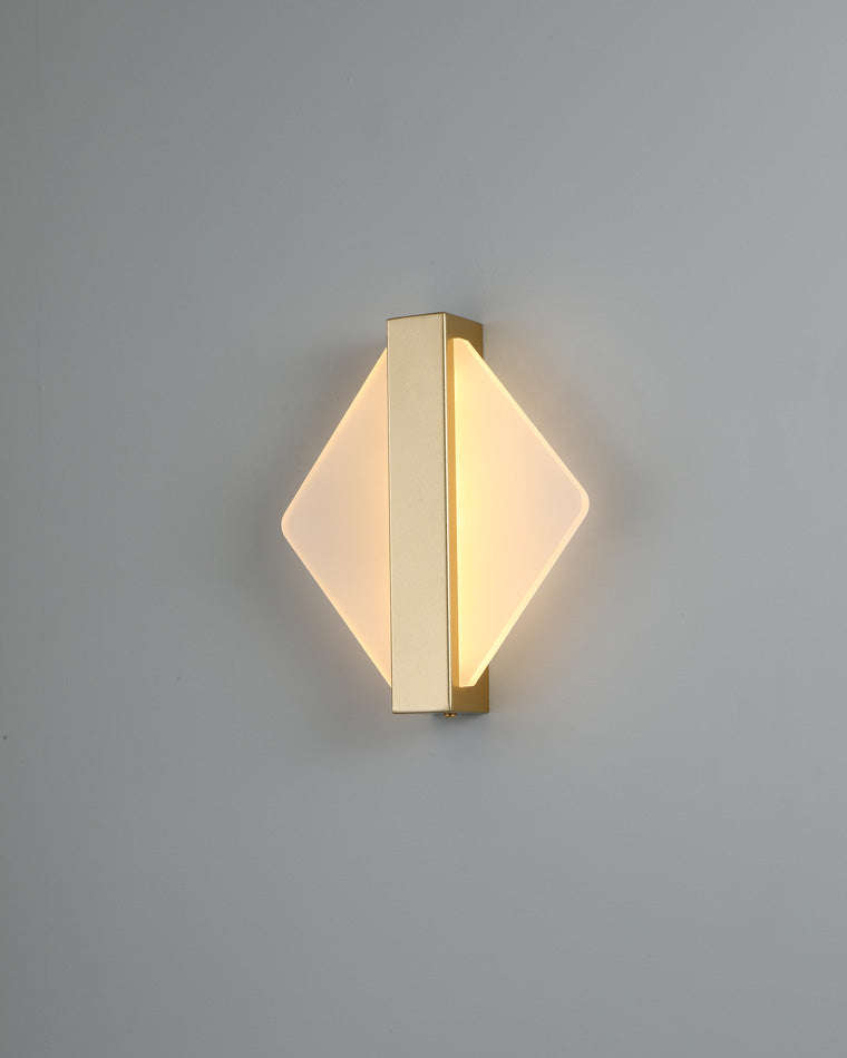 WOMO Geometric Acrylic Accent Wall Sconce-WM6083