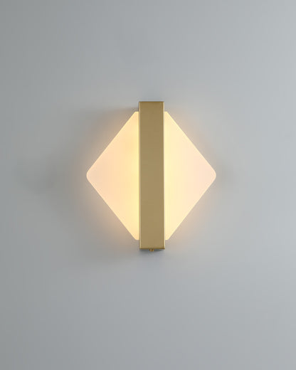 WOMO Geometric Acrylic Accent Wall Sconce-WM6083