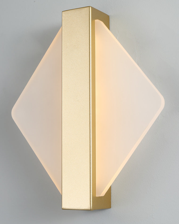 WOMO Geometric Acrylic Accent Wall Sconce-WM6083