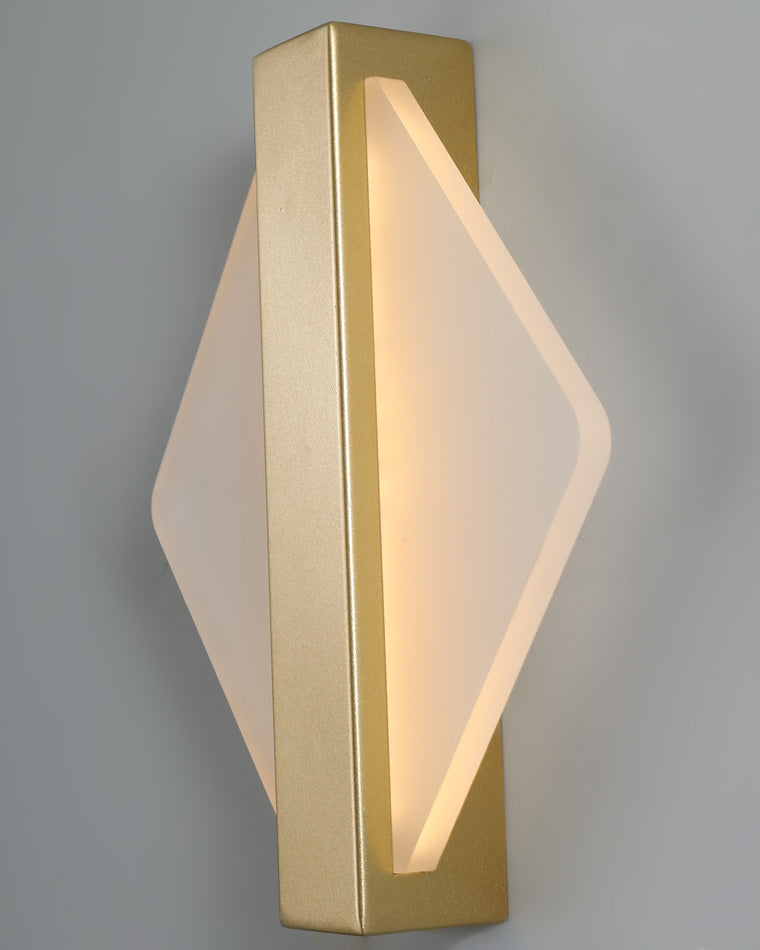 WOMO Geometric Acrylic Accent Wall Sconce-WM6083