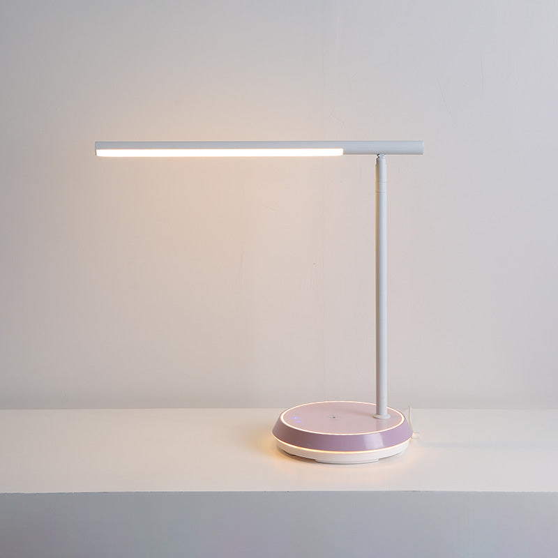 WOMO Dimmable Touch Cantilever Desk Lamp with Wireless Charger-WM8040