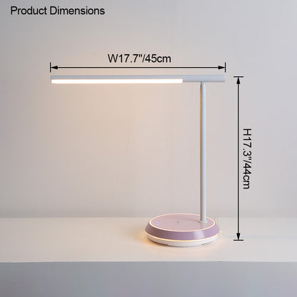 WOMO Dimmable Touch Cantilever Desk Lamp with Wireless Charger-WM8040