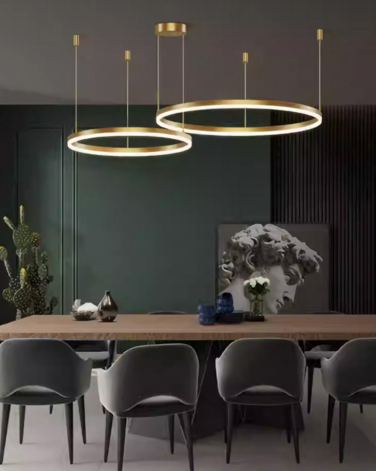 WOMO Multi LED Ring Chandelier-WM2003