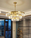 WOMO Tiered Gold Crystal Chandelier-WM2539 thumbnail