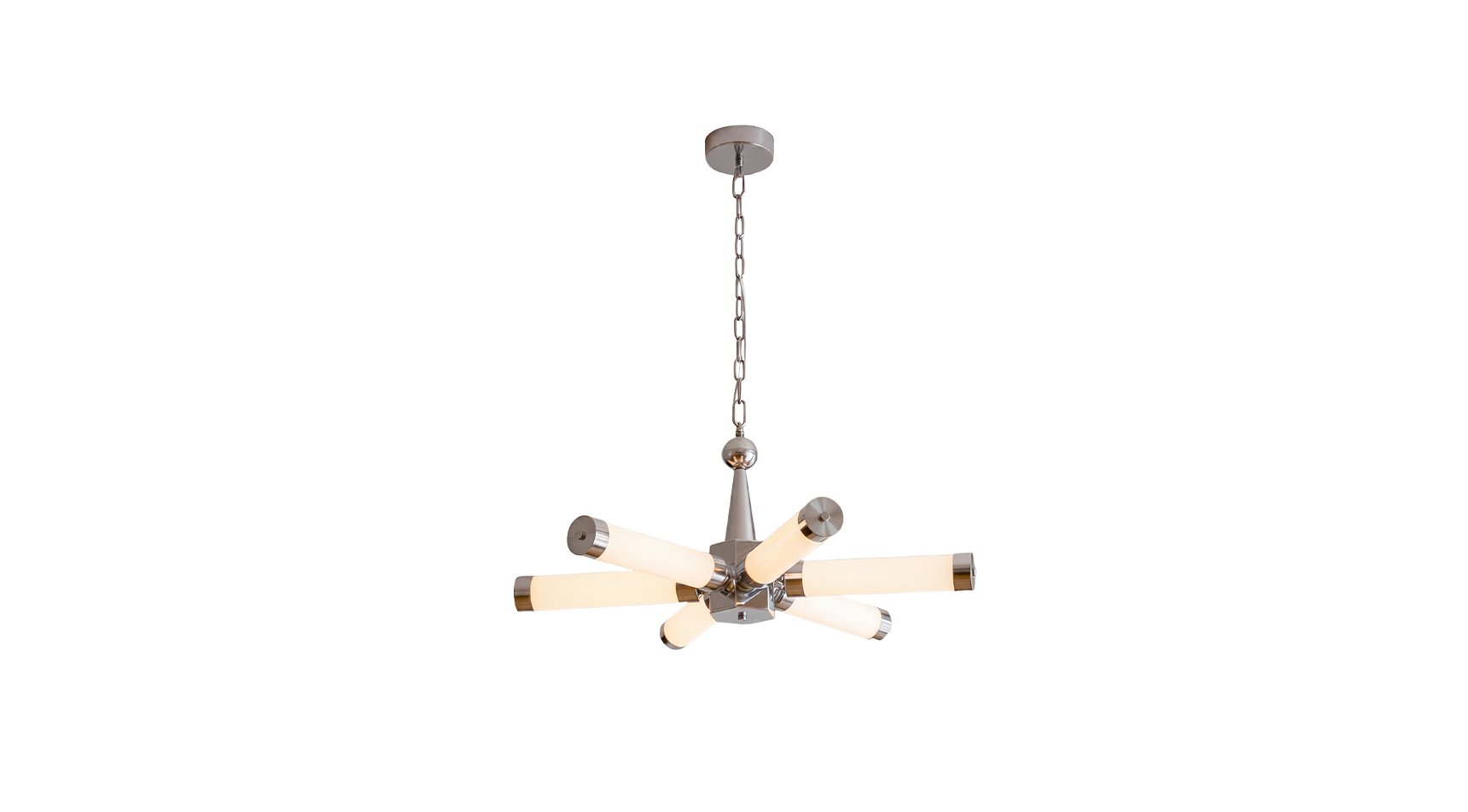 WOMO Chrome Multiple Tube Chandelier-WM3199