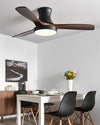 WOMO 3 Wood Blade Hugger Ceiling Fan Lamp-WM5120 thumbnail