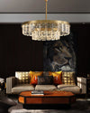 WOMO Tiered Gold Crystal Chandelier-WM2539 thumbnail