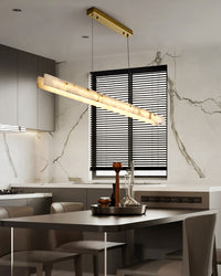 WOMO Linear Alabaster Chandelier-WM2833