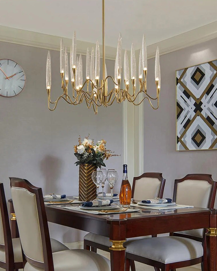 WOMO Crystal Candlestick Chandelier-WM2602
